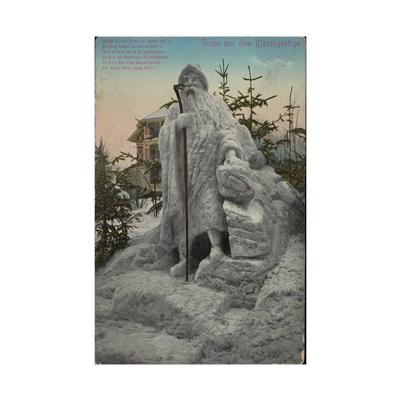 Gruss aus dem Riesengebirge. Willst du den Herrn der Berge [...]