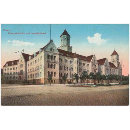 Posen. Oberpostdirektion und Landschaftsbank