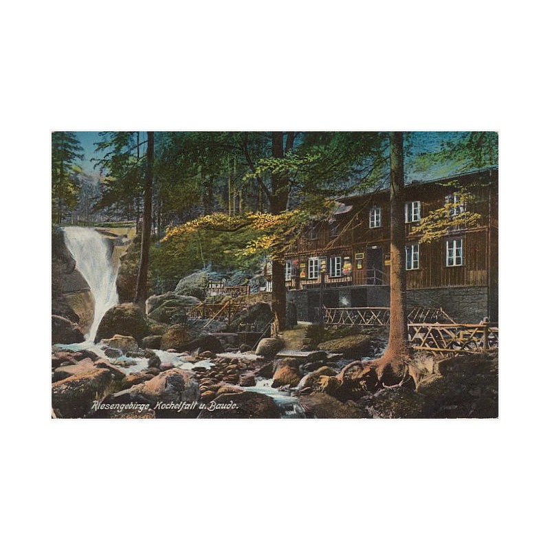 Riesengebirge, Kochelfall u. Baude