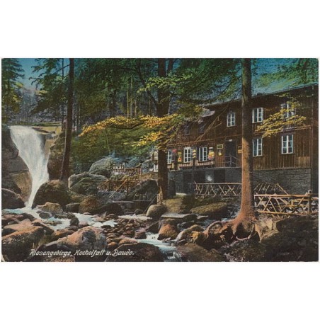 Riesengebirge, Kochelfall u. Baude