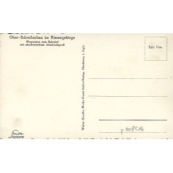 "da lab ork sisse" Bahnhof Mittelschreiberhau 60 940 Ober-Schreiberhau im Reisengebirge. Wegweiser zum Bahnhof mit altschlesisch