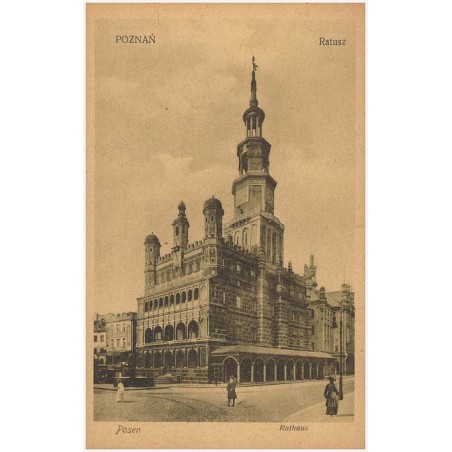 Poznań Ratusz. Posen Rathaus