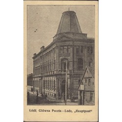 Łódź, Glówna Poczta-Lodz "Hauptpost"