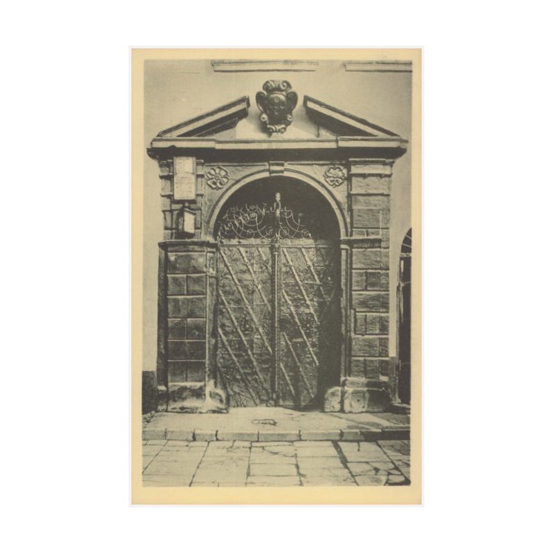 Warszawa. - Rynek Starego Miasta. Portal kamienicy No 38