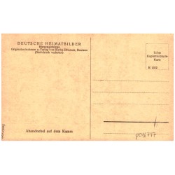 Riesengebirge. Abendnebel auf dem Kamm