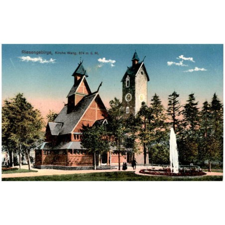 Riesengebirge, Kirche Wang, 874 m. ü. M.