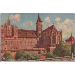 Die Marienburg, Hochschloss mit Schlosskirche