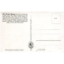 Riesengebirge - Kirche Wang! An steiler Höh' [...] / Rewers: Die Kirche Wang [...]