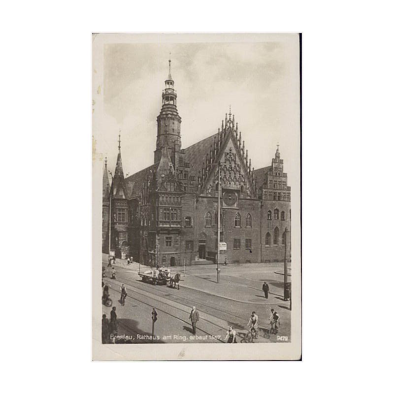 Breslau, Rathaus am Ring, erbaut 1557. 9471