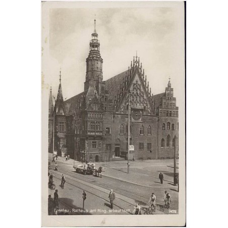 Breslau, Rathaus am Ring, erbaut 1557. 9471