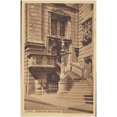 Görlitz. Historische Rathaustreppe