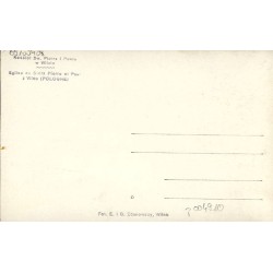 Kościół Św. Piotra i Pawła w Wilnie. Eglise du S-nts Pierre et Paul á Vilno (Pologne)