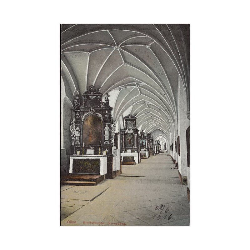 Oliva. Klosterkirche. Kreuzgang