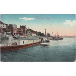 Thorn. Weichselufer mit Fähre