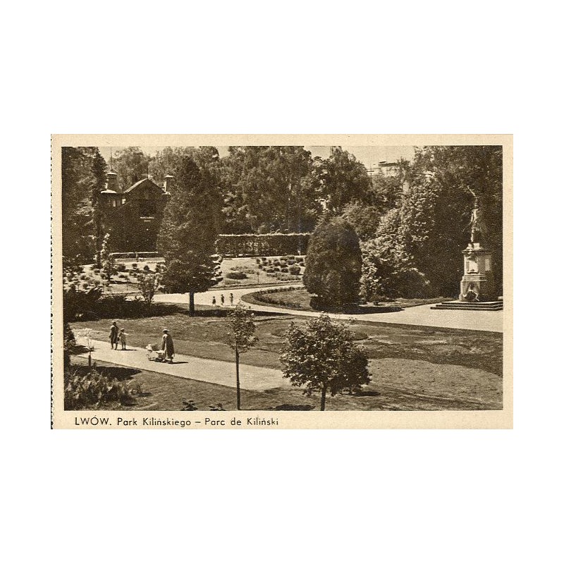 Lwów. Park Kilińskiego. Parc de Kiliński