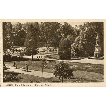 Lwów. Park Kilińskiego. Parc de Kiliński
