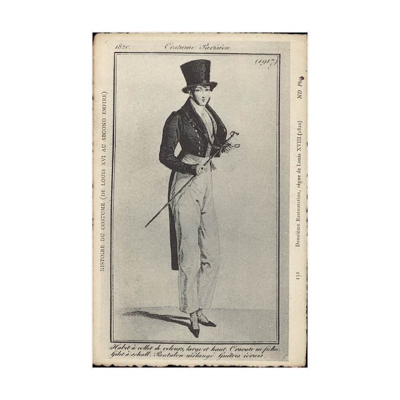 152. Deuxième Restauration, règne de Louis XVIII (1820)