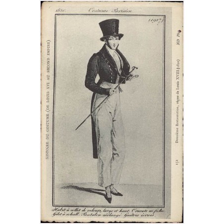 152. Deuxième Restauration, règne de Louis XVIII (1820)