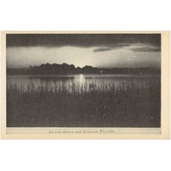 Zachód słońca nad Jeziorem Trockim