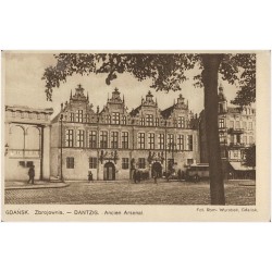 Gdańsk. Zbrojownia. - Dantzig. Ancien Arsenal. Fot. Rom. Wyrobek, Gdańsk
