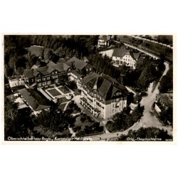 Oberschreiberhau-Rsgb., Kuranstalt Hochstein Orig.-Fliegeraufnahme 96130