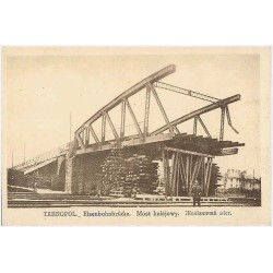 Tarnopol. Eisenbahnbrücke. Most kolejowy. Жeлiзний мicт