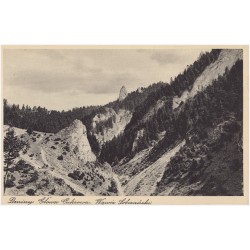 Pieniny. Głowa Cukrowa. Wąwóz Sobczański