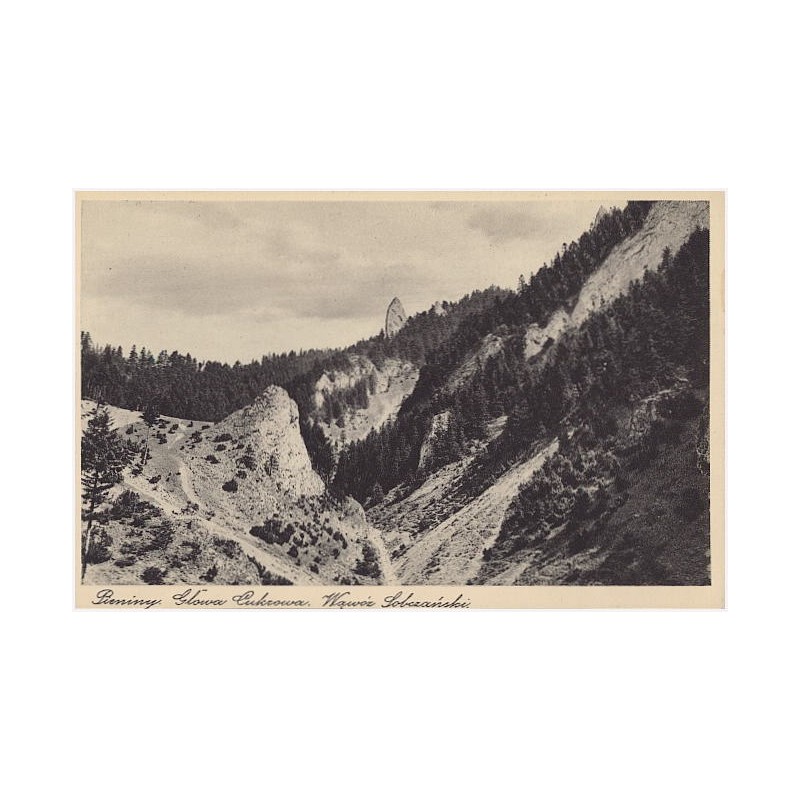 Pieniny. Głowa Cukrowa. Wąwóz Sobczański