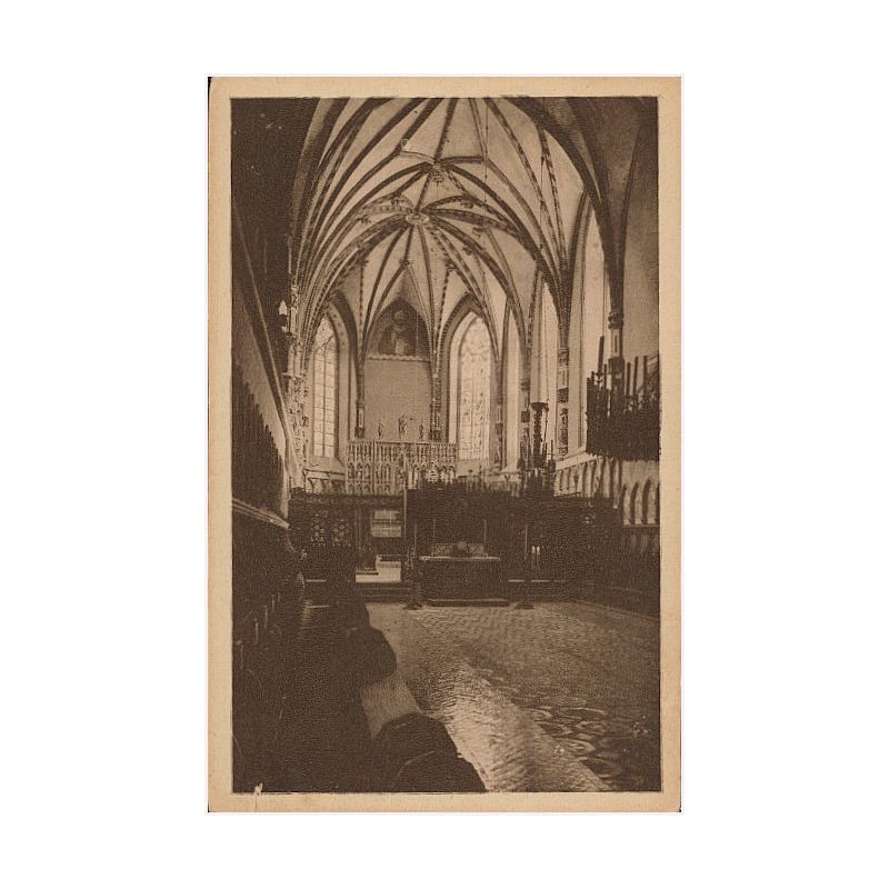 Marienburg (Westpr.). Marienkirche im Hochschloß, Blick nach Osten. 8