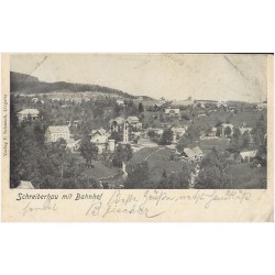 Schreiberhau mit Bahnhof