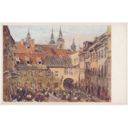 T. Cieślewski. Warszawa - Stare Miasto (Ulica Szeroki Dunaj)