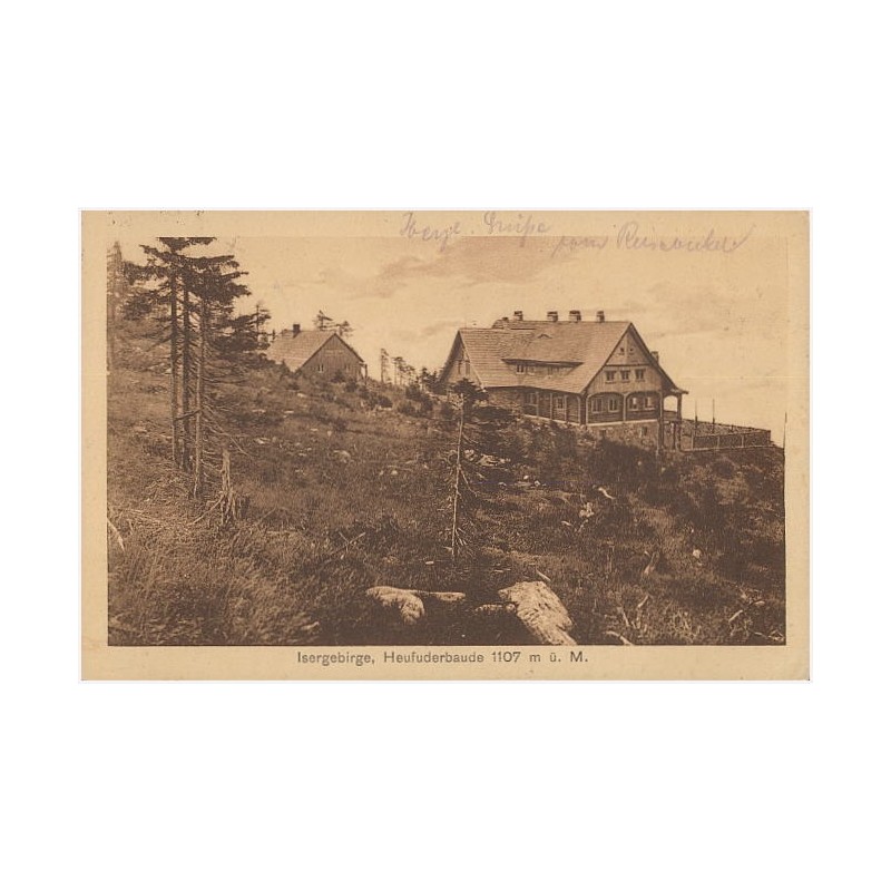 Isergebirge, Heufuderbaude 1107 m ü. M.