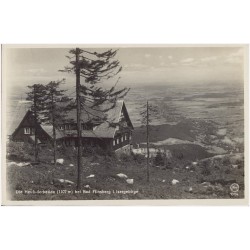 Die Heufuderbaude (1107 m) bei Bad Flinsberg i. Isergebirge. Silesia 1004