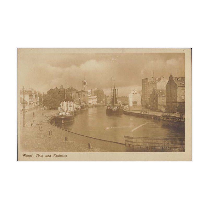 Memel, Börse und Hochhaus