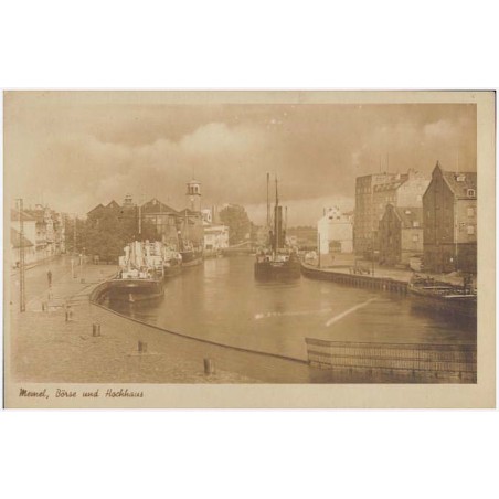 Memel, Börse und Hochhaus