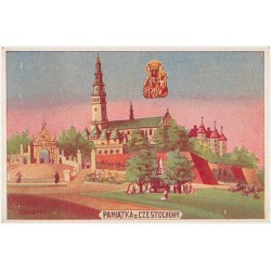 Pamiątka z Częstochowy. Częstochowa - Jasna Góra