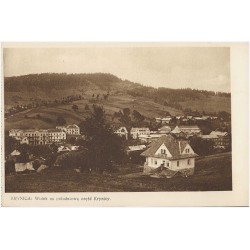 Krynica: Widok na południową część Krynicy
