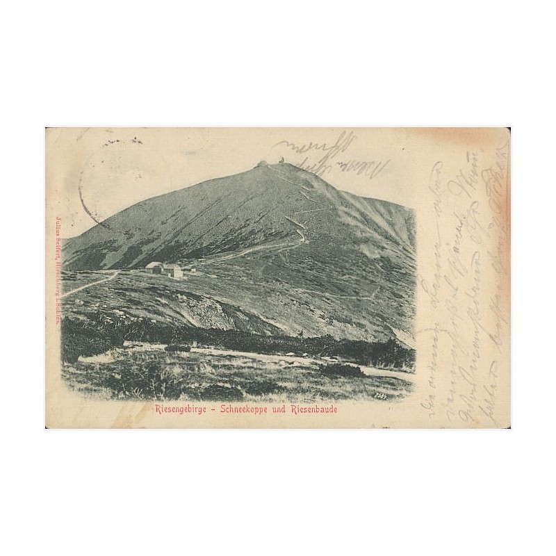 Riesengebirge - Schneekoppe und Riesenbaude. 2584