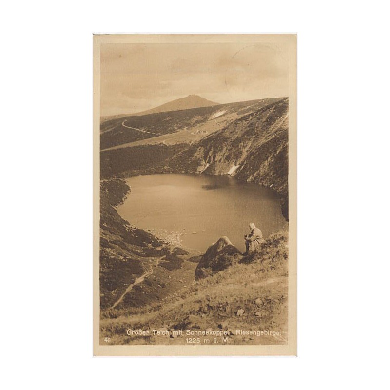 Großer Teich mit Schneekoppe. Riesengebirge. 1225 m ü. M. 41