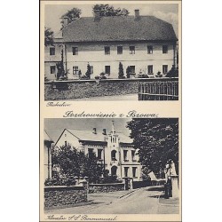 Pozdrowienie z Pszowa. Probostwo. Klasztor S. S. Boromeuszek.