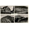 Riesengebirge. Schlesische Grenzbaude 1050 m ü. M. Grenzbauden. Schneekoppe 1605 m ü. M. Schneekoppe mit Melzergrund
