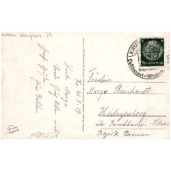 Krummhübel-Querseiffen i. Riesengeb. m. Blick n. d. Schneekoppe