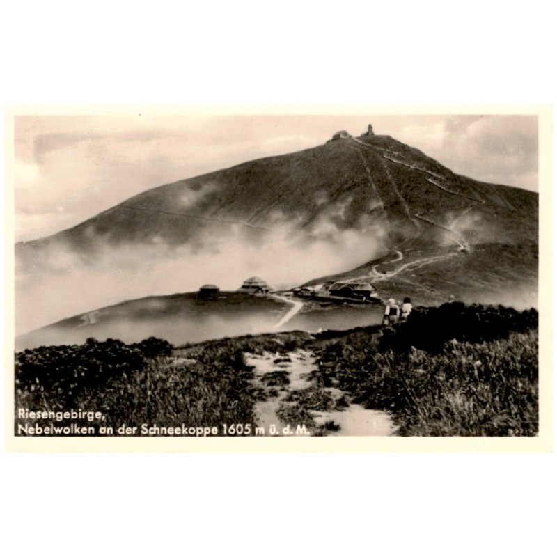 Riesengebirge, Nebelwolken an der Schneekoppe 1605 m ü. d. M. 73237