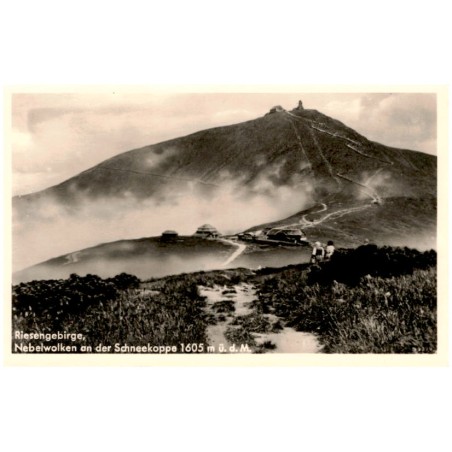 Riesengebirge, Nebelwolken an der Schneekoppe 1605 m ü. d. M. 73237