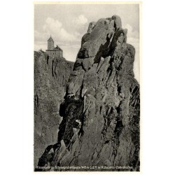 Riesengebirge, Schneegrubenbaude 1490 m ü. d. M. m. Rübezhals-Zahnstocher