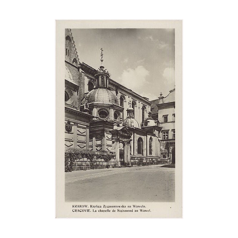 Kraków. Kaplica Zygmuntowska na Wawelu. Cracovie. La chapelle de Sigismond au Wawel