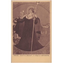 Wieliczka - Kościół św. Sebastyana. św. Kinga (ze sufitu kościoła)