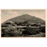 Riesengebirge, Schneekoppe 1605 m ü. d. M. mit Schlesierhaus und Riesenbaude