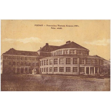 Poznań - Powszechna Wystawa Krajowa 1929 r. Pałac sztuki