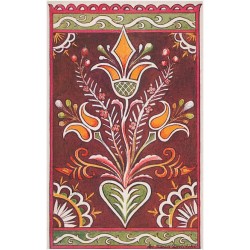 Ornamenty ze starych dzbanków góralskich ("leluje, parzenice, gaje")